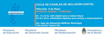CICLO DE CHARLAS DE INCLUSIÓN DIGITAL