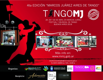 4ta Edición Concurso de Vidrieras &quot;El Tango y su Historia&quot;