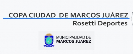 &quot;COPA CIUDAD DE MARCOS JUÁREZ 2019&quot;